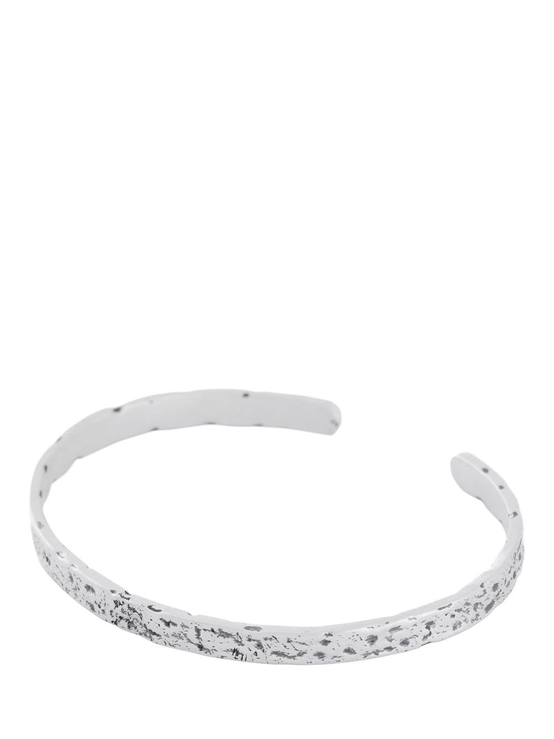 Serge DeNimes sterling silver Forge cuff bracelet 7cm, UK version