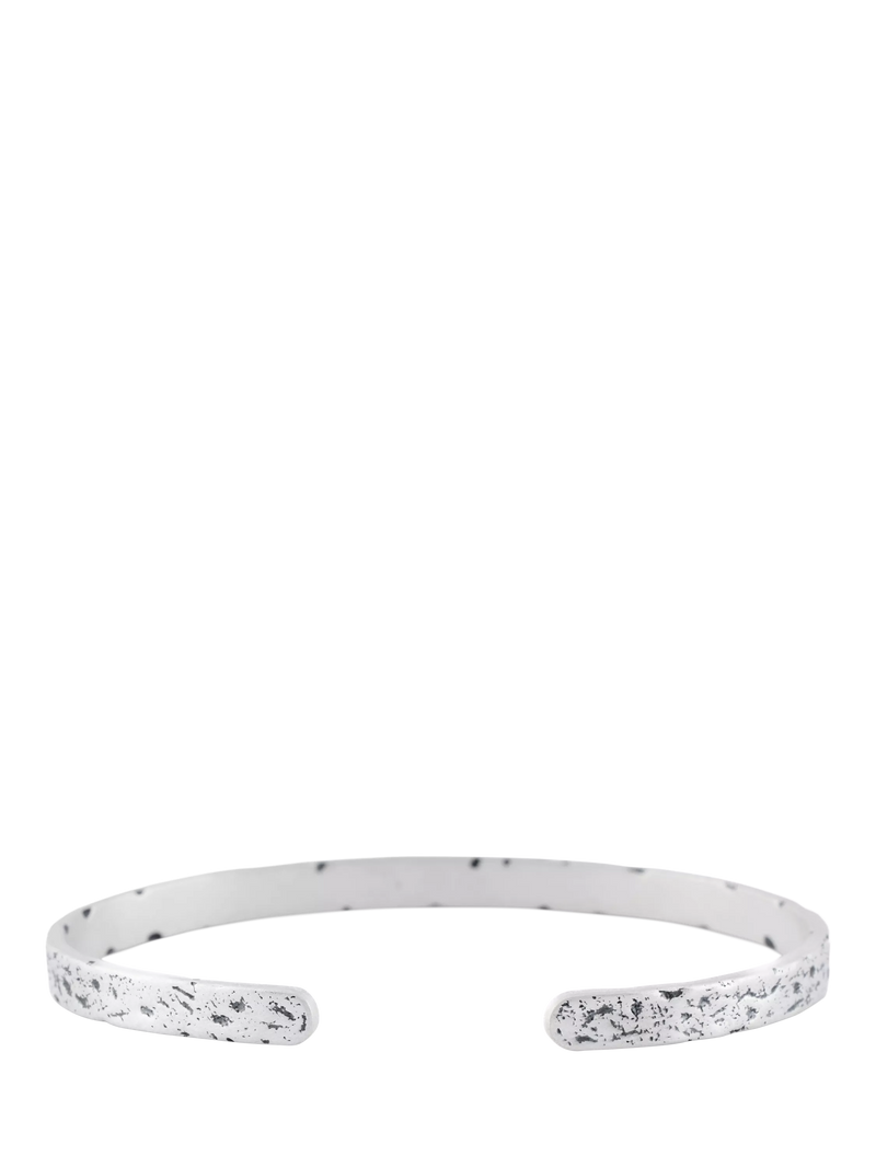 Serge DeNimes sterling silver Forge cuff bracelet 7cm, UK version