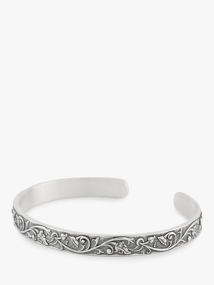 Serge DeNimes sterling silver pergola cuff 7cm, UK version