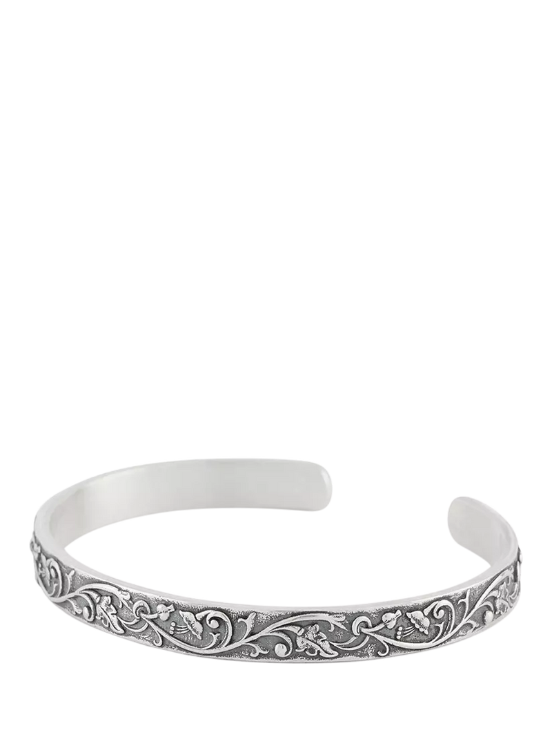 Serge DeNimes sterling silver pergola cuff 7cm, UK version