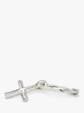Serge DeNimes sterling silver cross drop earring (British brand)