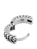 Serge DeNimes sterling silver guard hoop earring, UK version