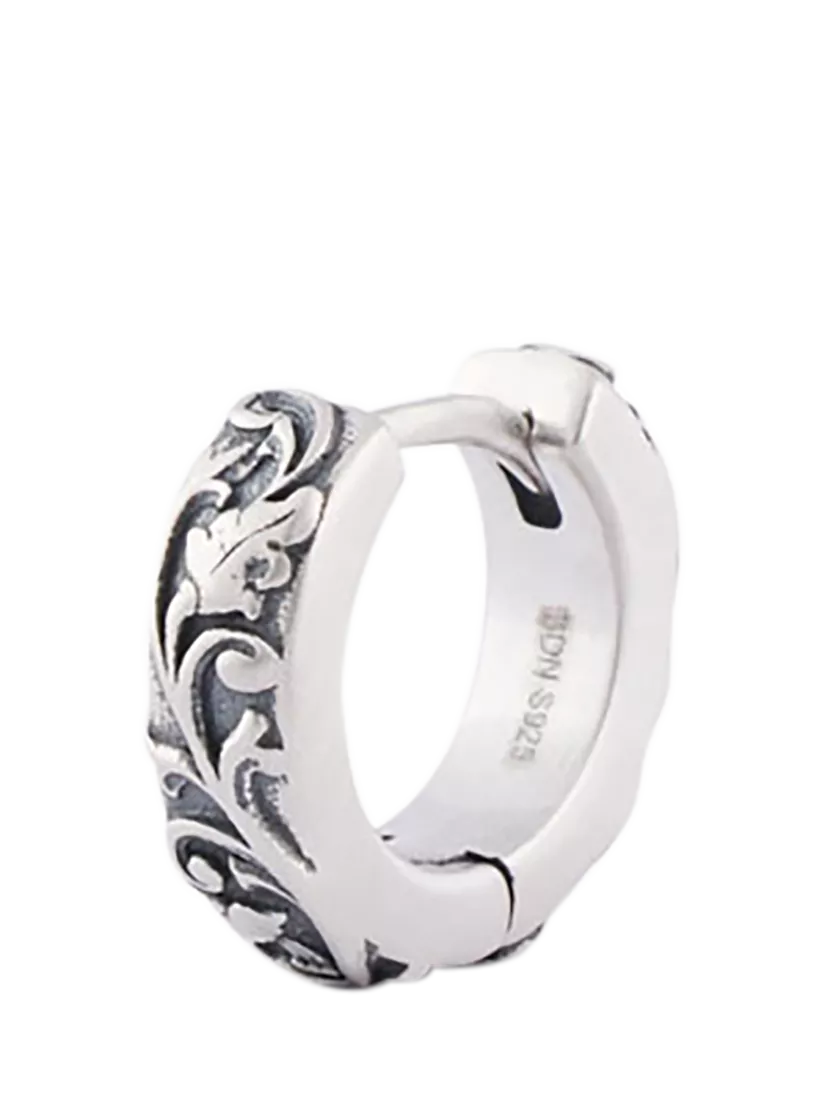 Serge DeNimes pergola huggie earring sterling silver (British brand)