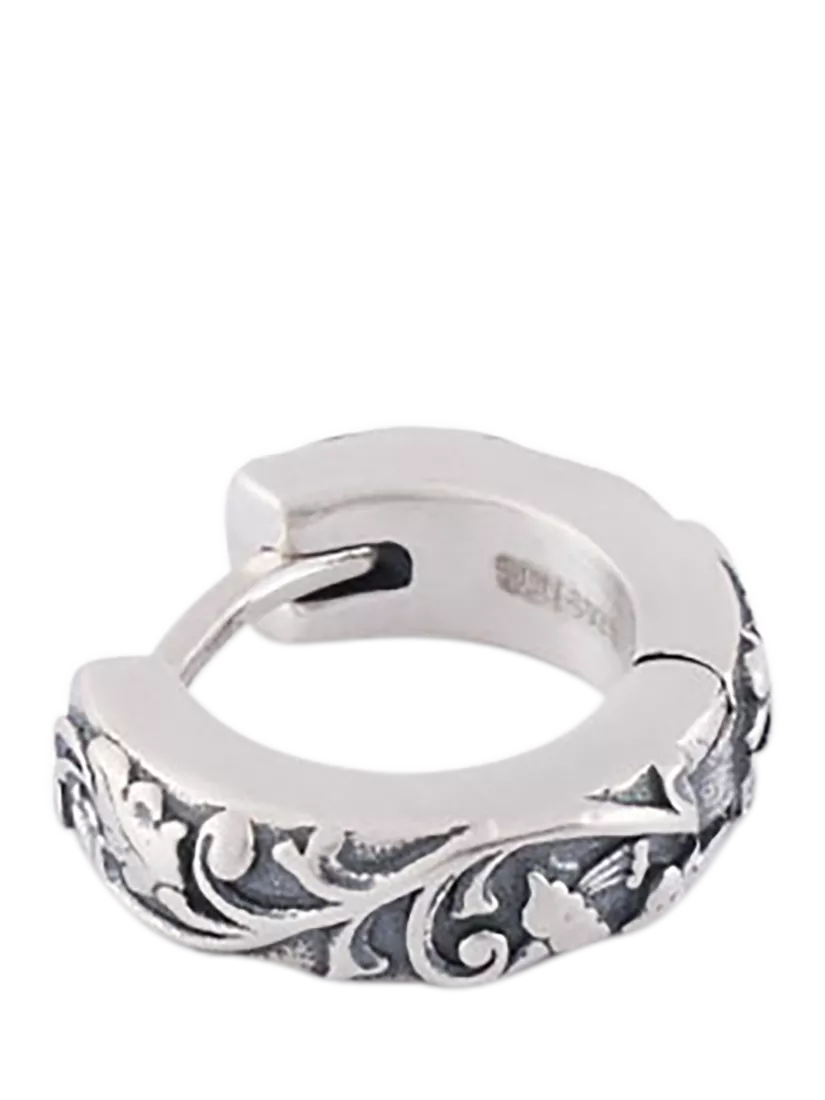 Serge DeNimes pergola huggie earring sterling silver (British brand)