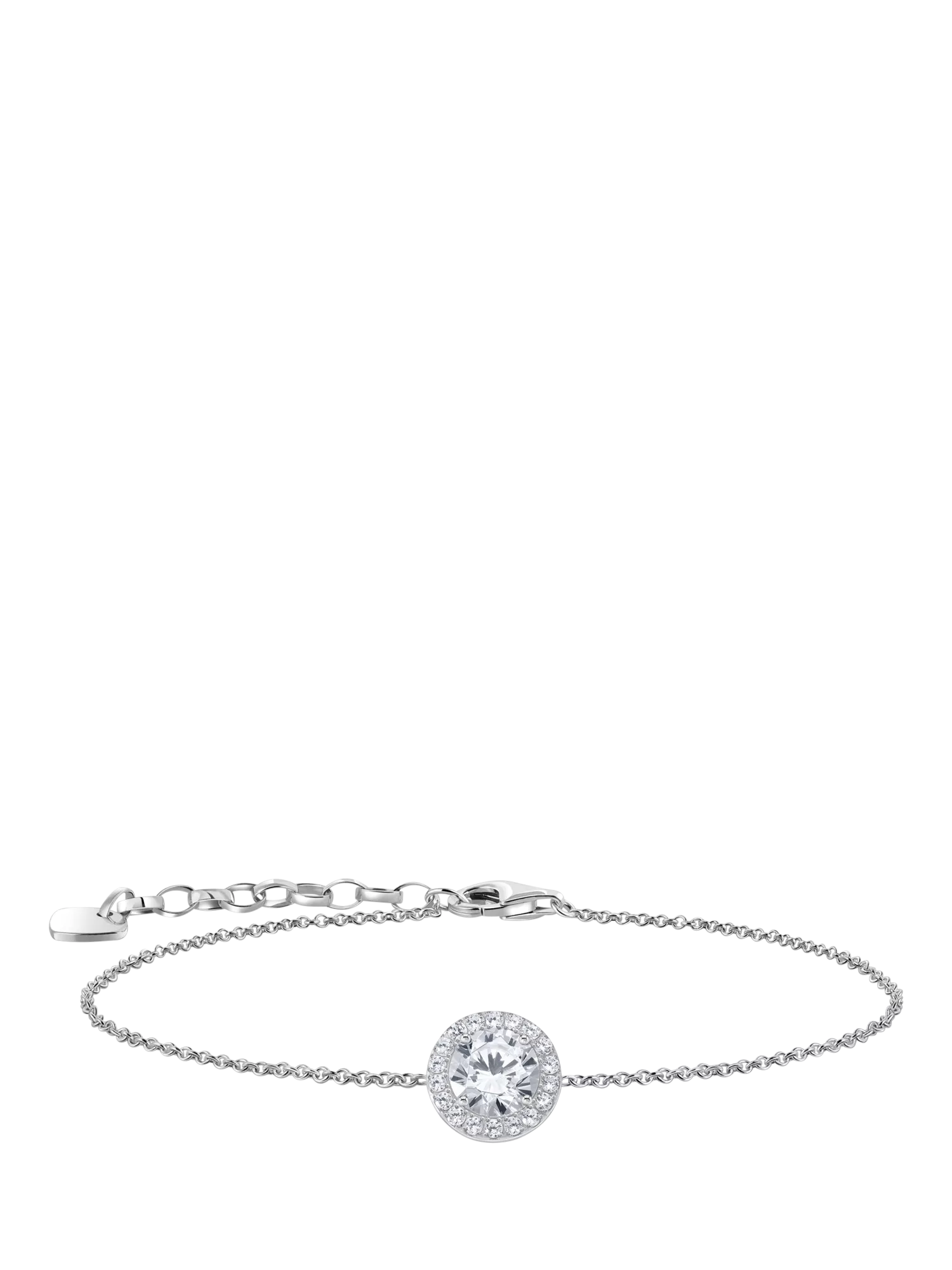 Thomas Sabo CZ chain bracelet 16-19cm, imported from the UK