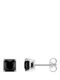 THOMAS SABO square onyx stud earrings silver black, imported from the UK