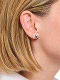 Thomas Sabo small stud earrings in recycled silver, UK version