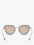 Giorgio Armani oval sunglasses gunmetal brown, UK version
