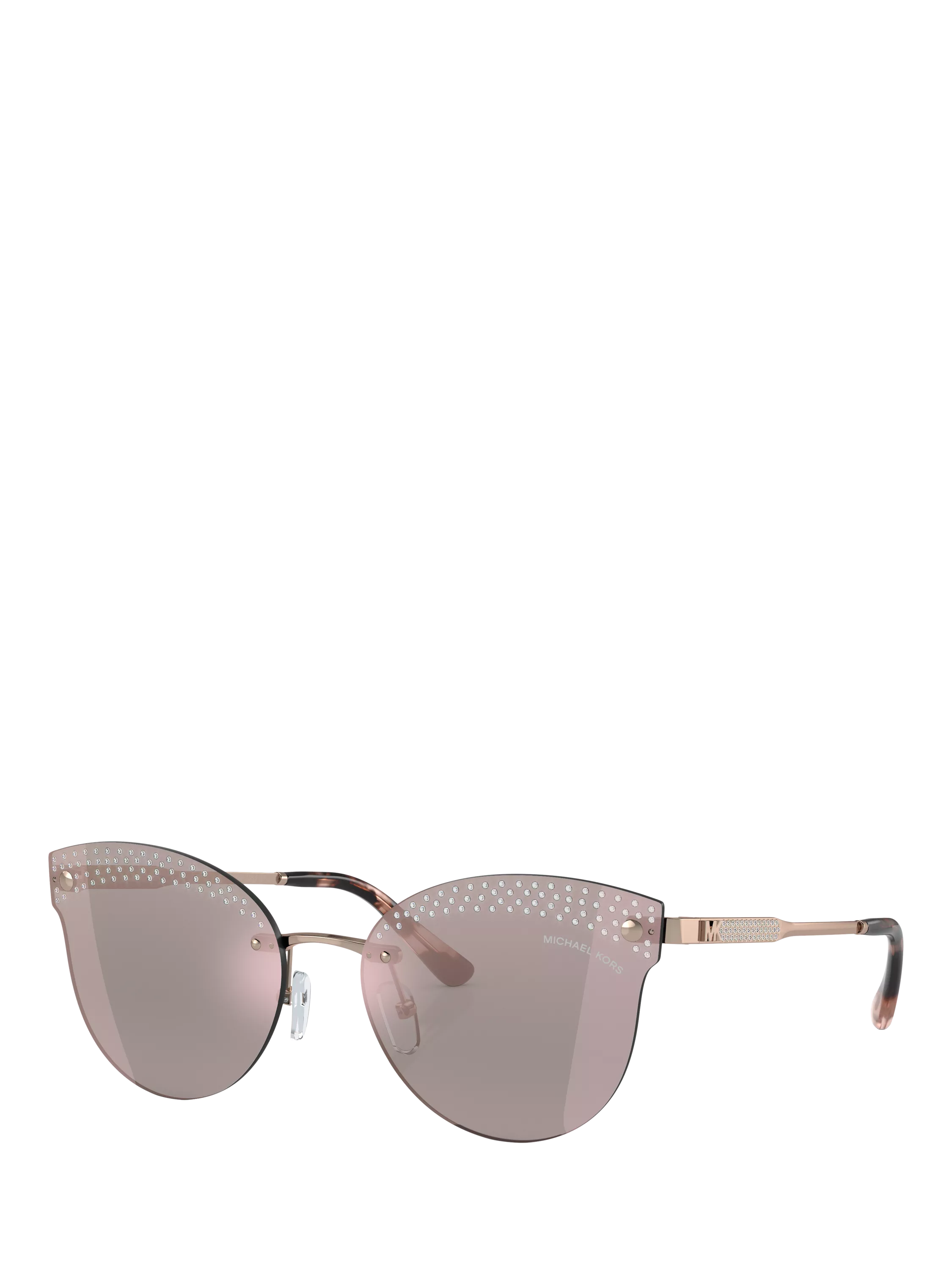 Michael Kors butterfly sunglasses rose gold, UK version