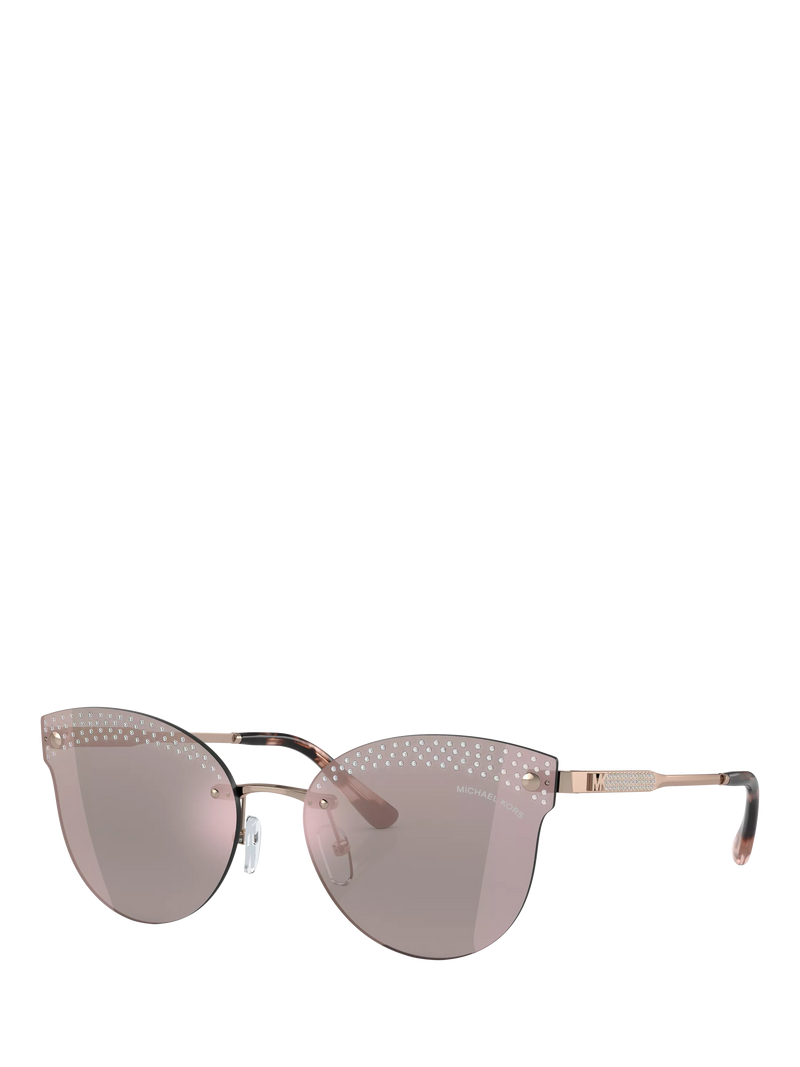 Michael Kors butterfly sunglasses rose gold, UK version
