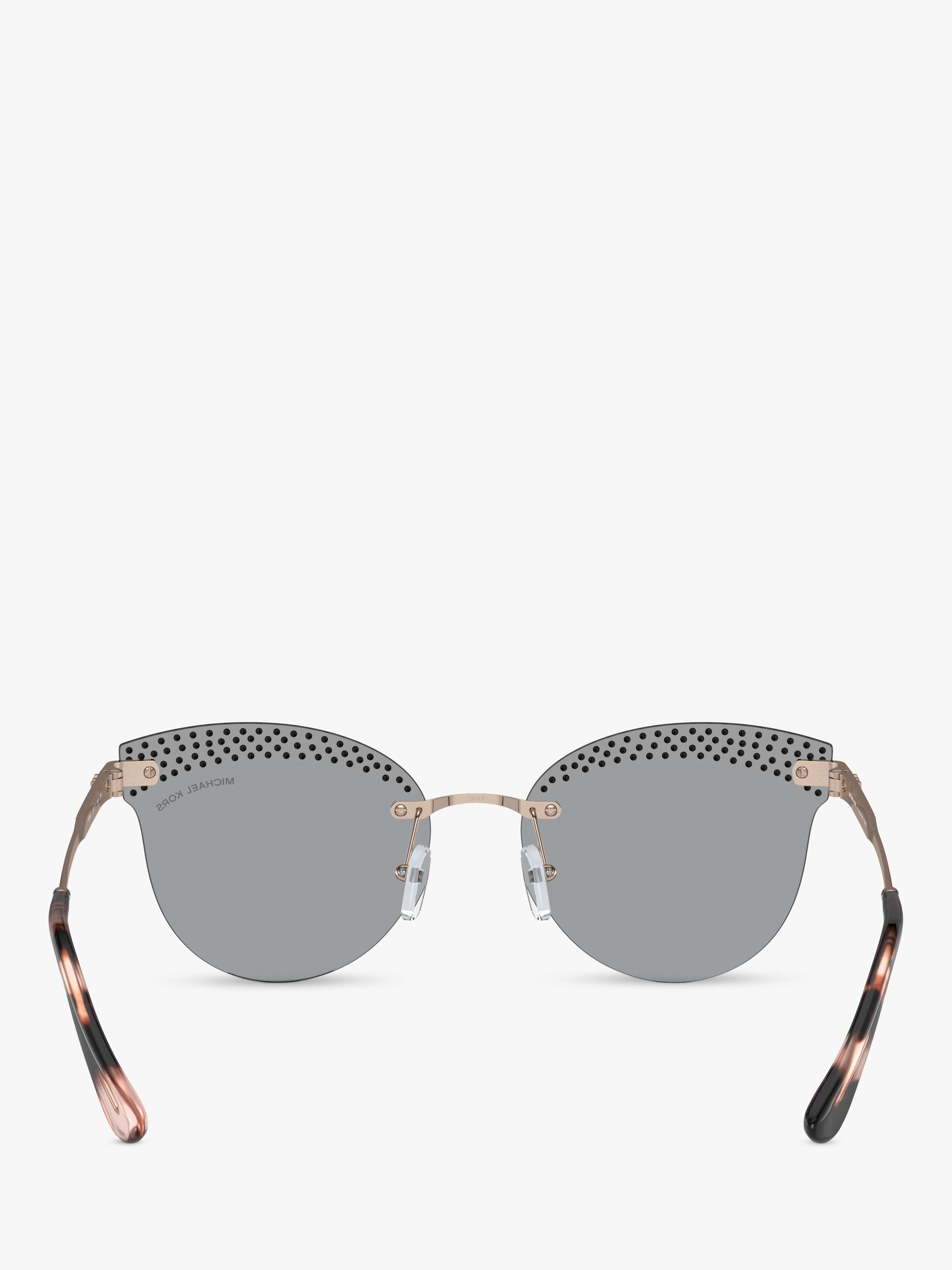 Michael Kors butterfly sunglasses rose gold, UK version