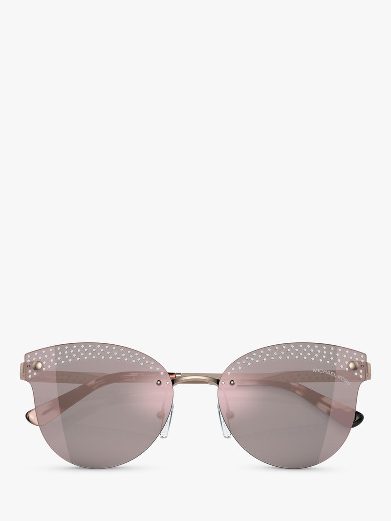 Michael Kors butterfly sunglasses rose gold, UK version