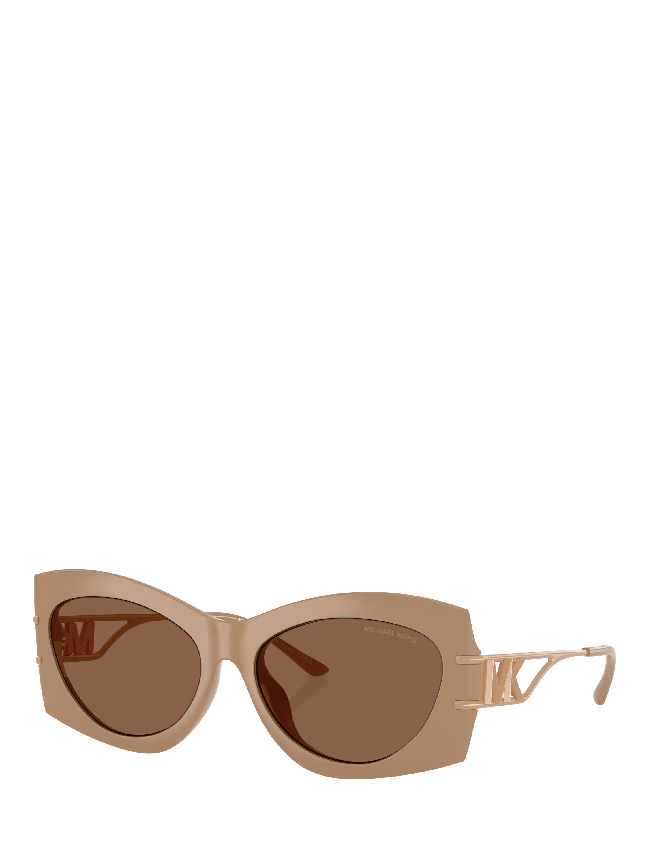 Michael Kors women's irregular sunglasses camel (British brand)