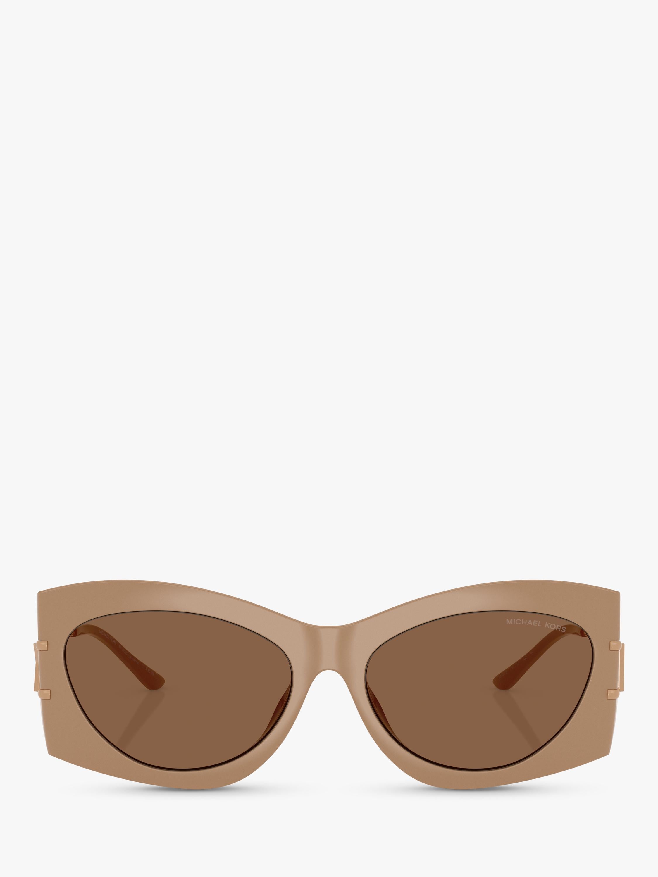 Michael Kors women's irregular sunglasses camel (British brand)
