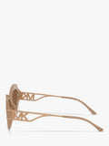 Michael Kors women's irregular sunglasses camel (British brand)