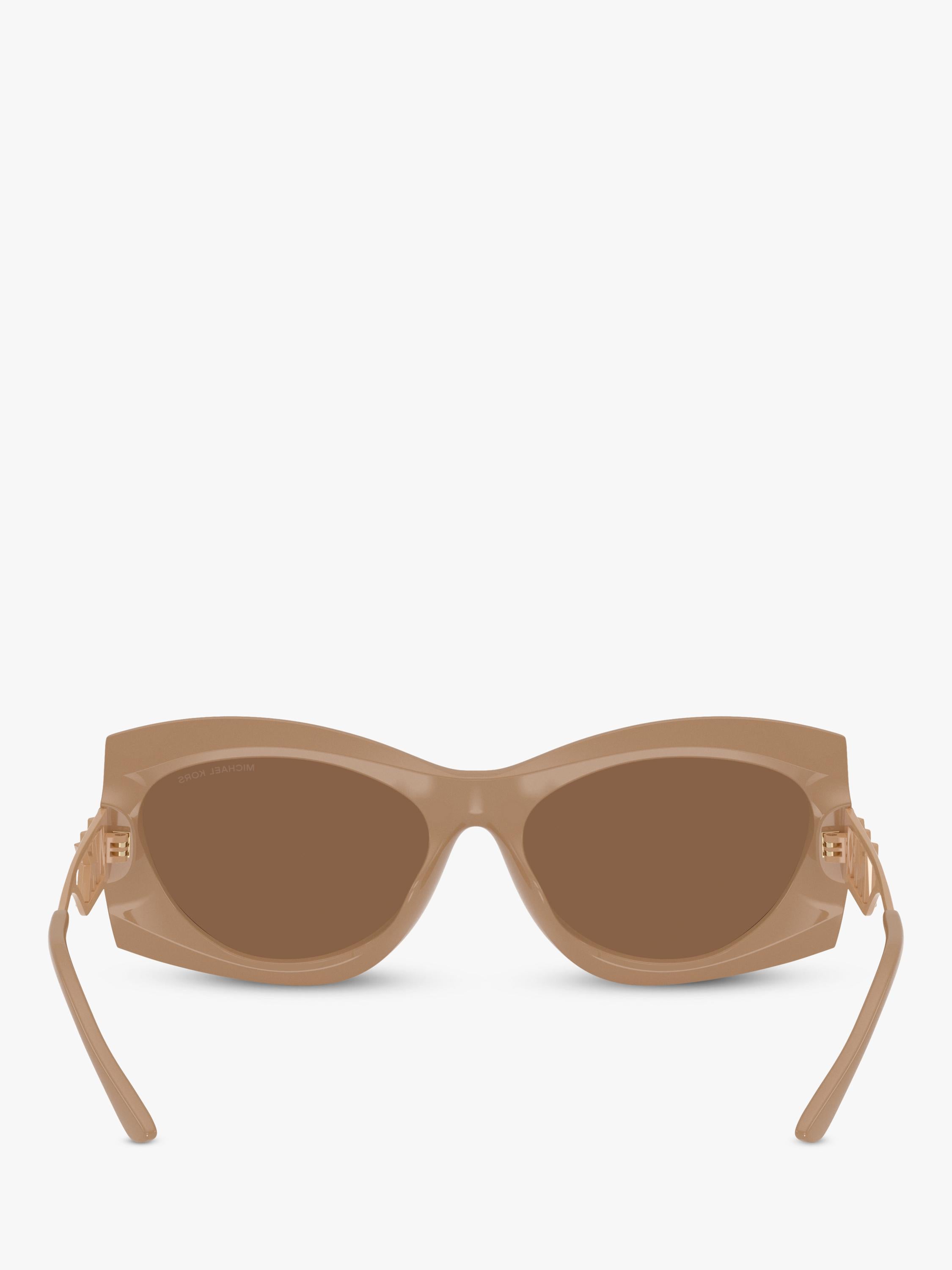 Michael Kors women's irregular sunglasses camel (British brand)