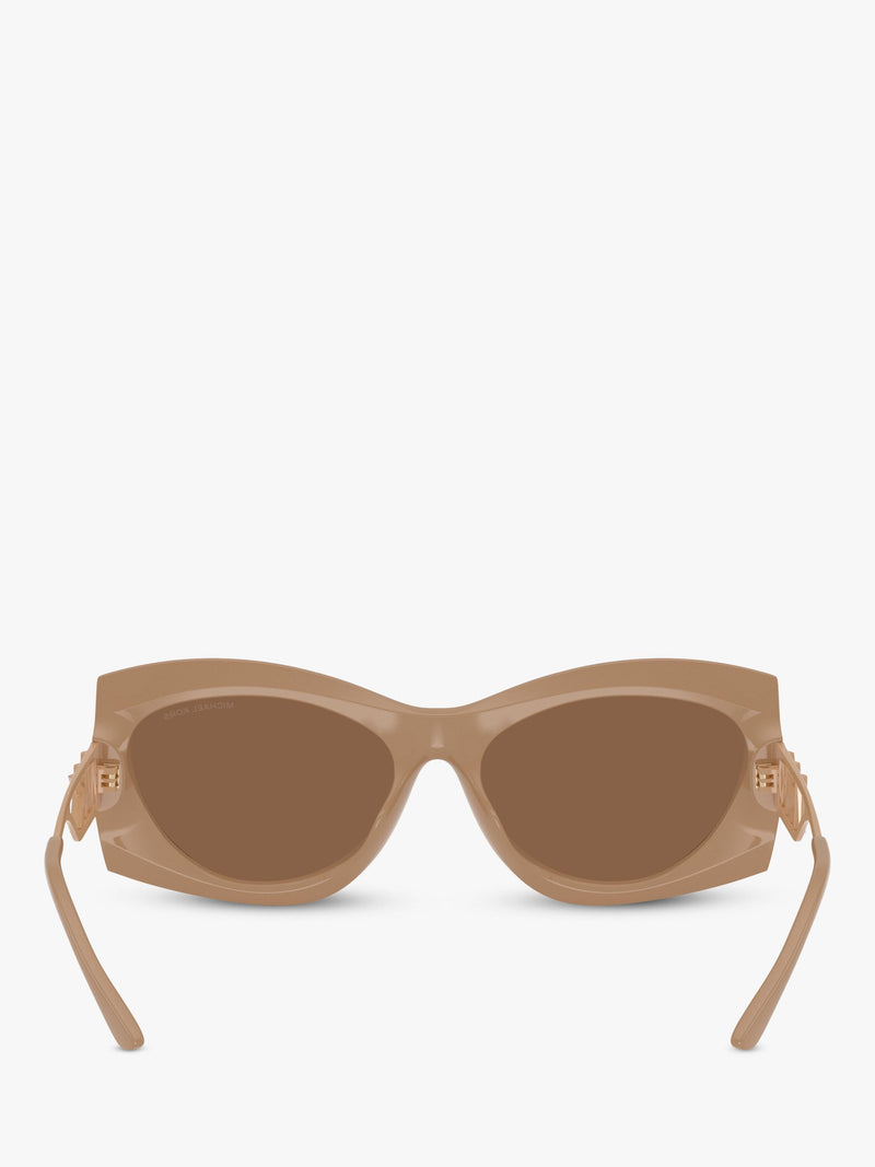 Michael Kors women's irregular sunglasses camel (British brand)