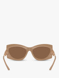 Michael Kors women's irregular sunglasses camel (British brand)
