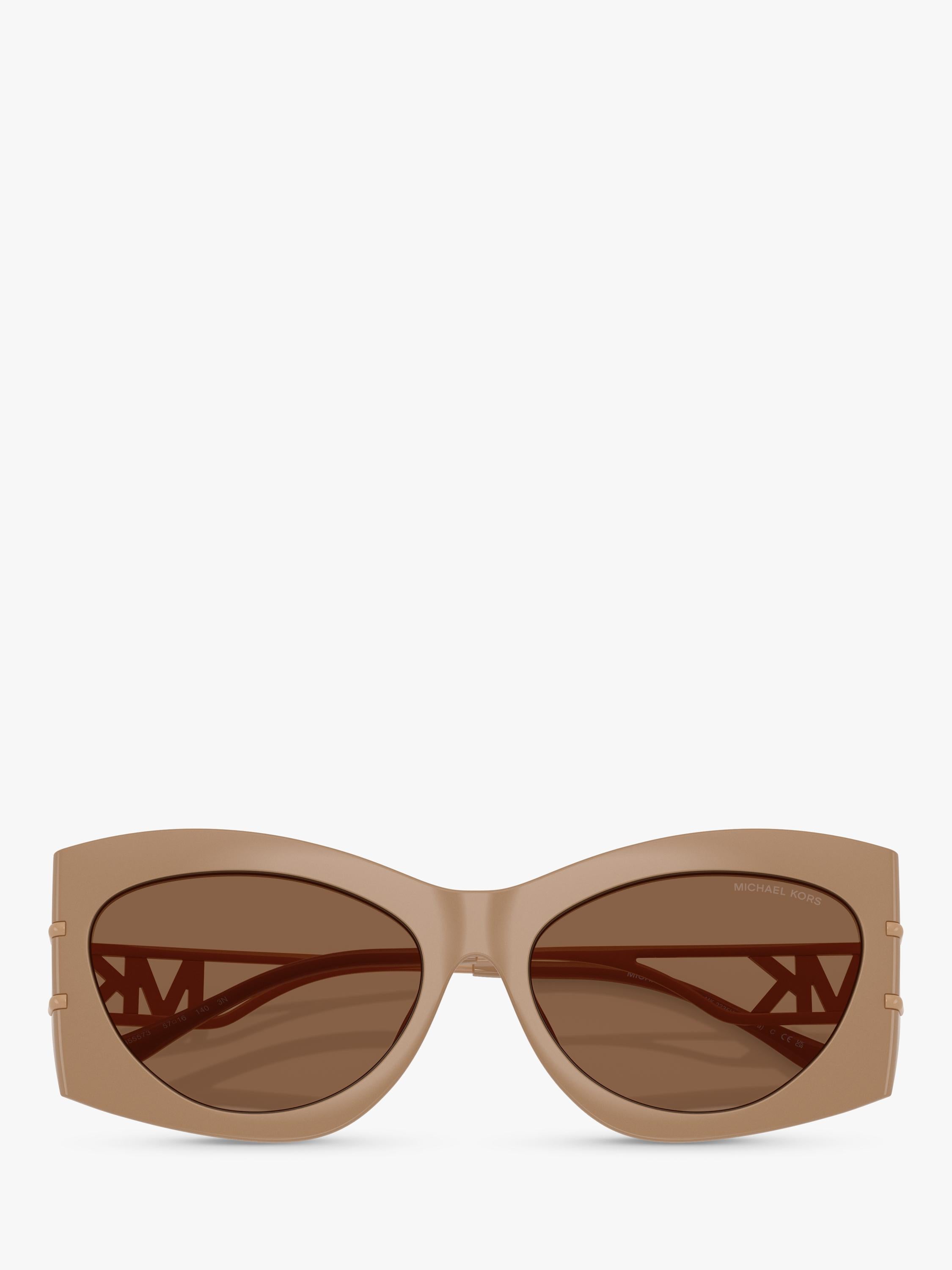 Michael Kors women's irregular sunglasses camel (British brand)