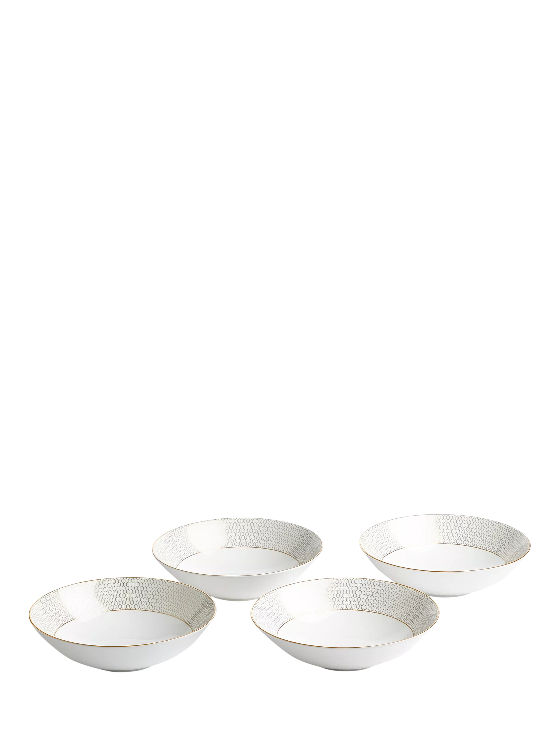 Wedgwood Gio Gold dinnerware set 12 piece (British brand)