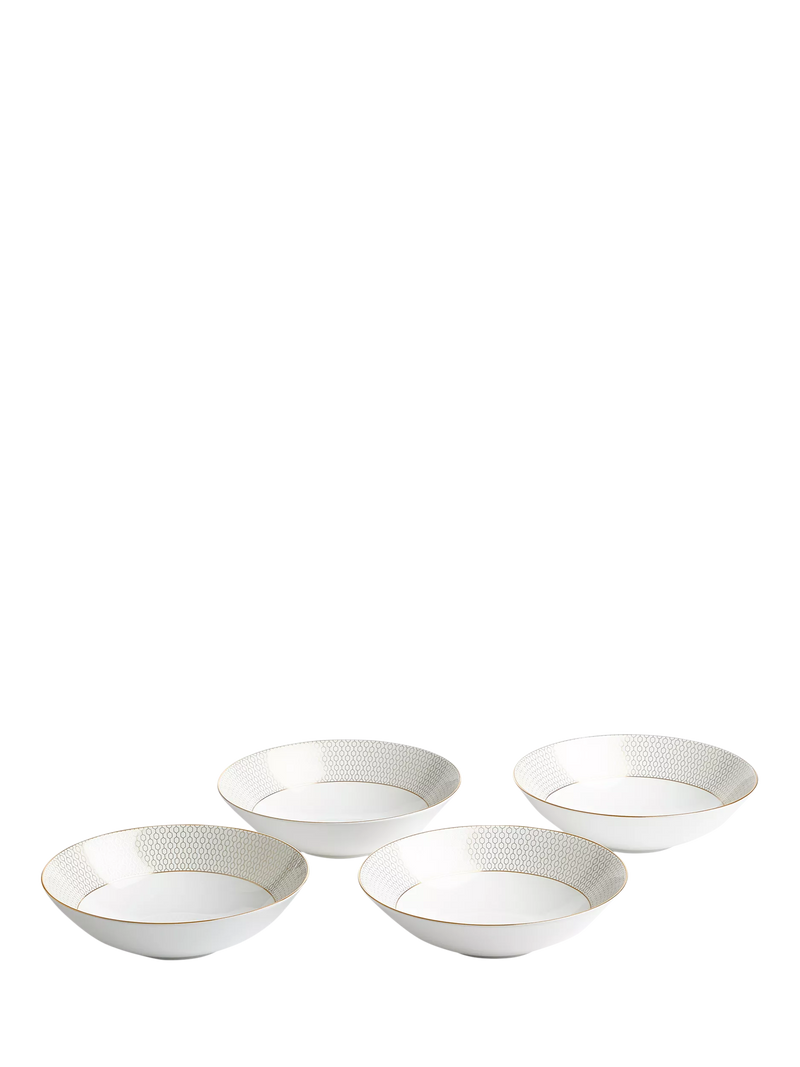 Wedgwood Gio Gold dinnerware set 12 piece (British brand)