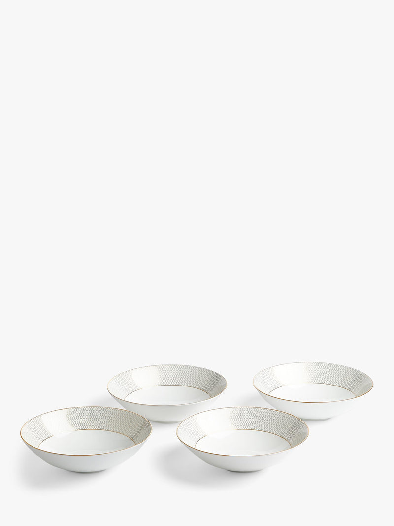 Wedgwood Gio Gold dinnerware set 12 piece (British brand)