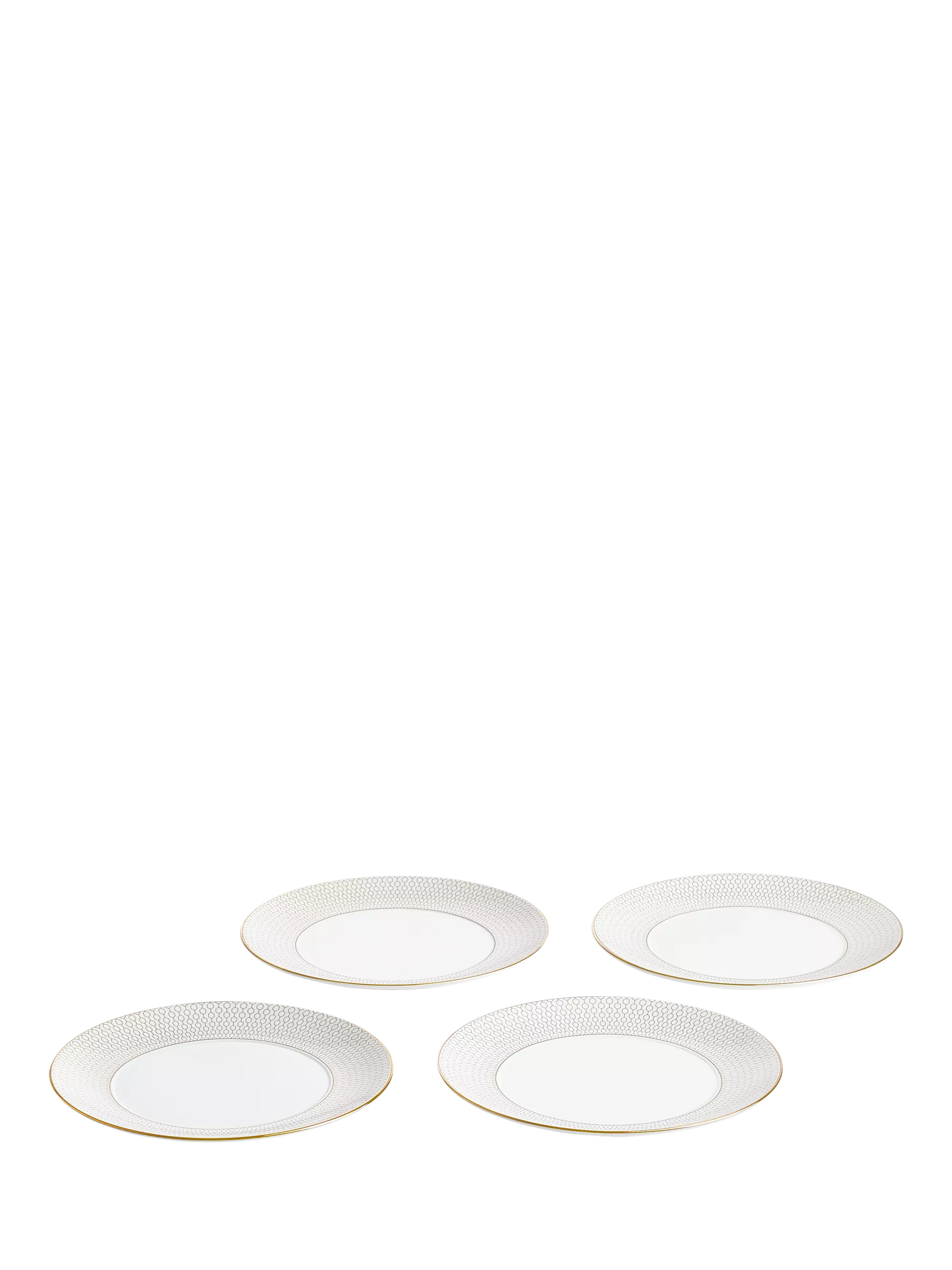 Wedgwood Gio Gold dinnerware set 12 piece (British brand)