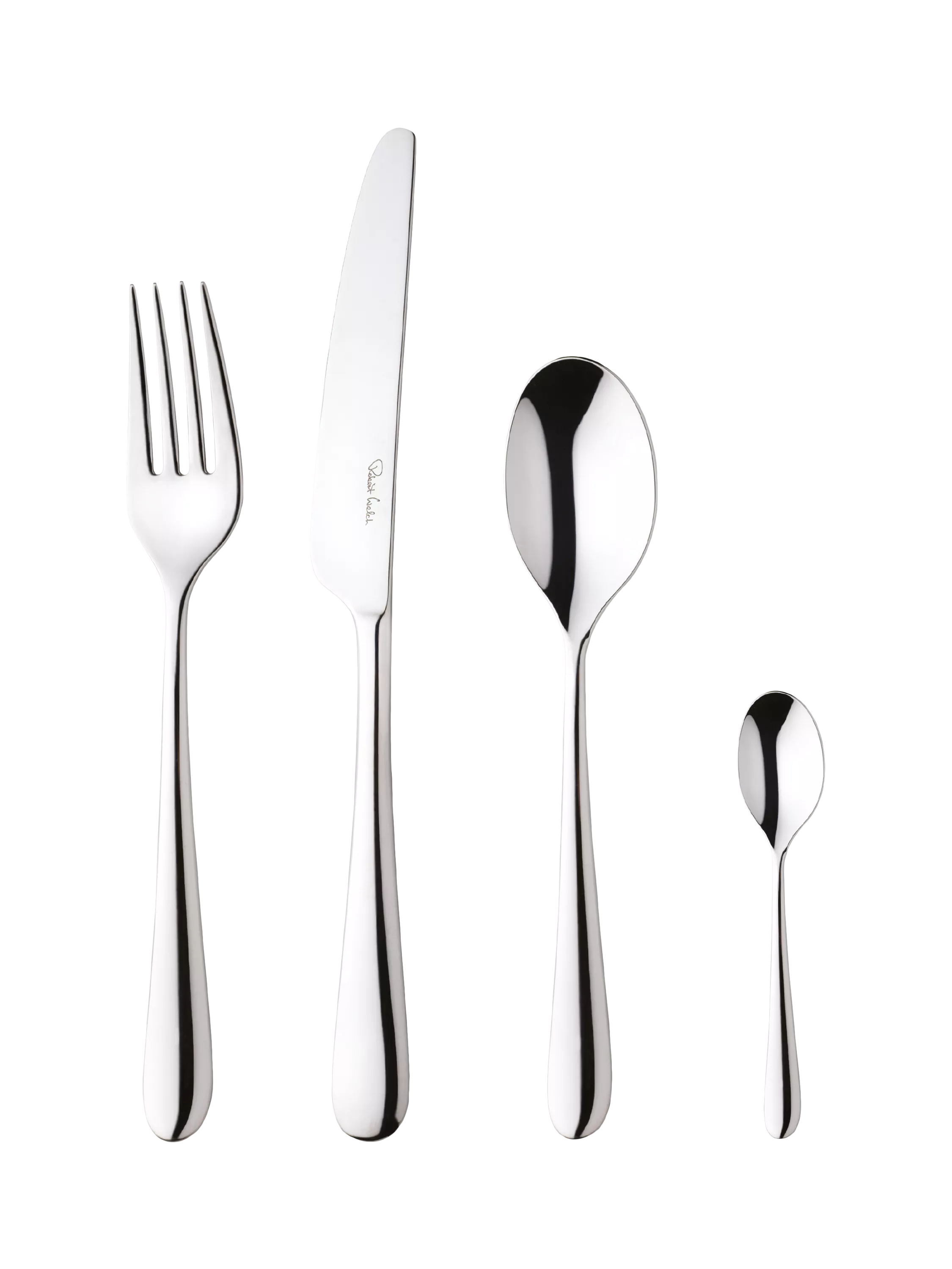 Robert Welch Kingham Bright cutlery set 16 piece stainless steel (British brand)