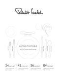Robert Welch Kingham Bright cutlery set 16 piece stainless steel (British brand)