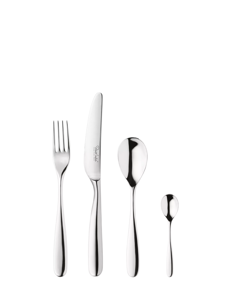 Robert Welch Stanton Bright cutlery set 16 piece, imported from the UK