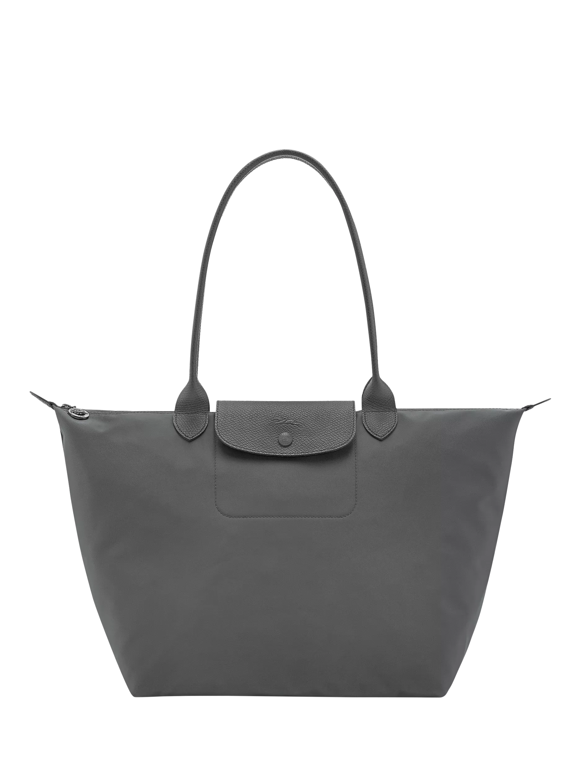 Longchamp Le Pliage One Large Shoulder Bag, Anthracite