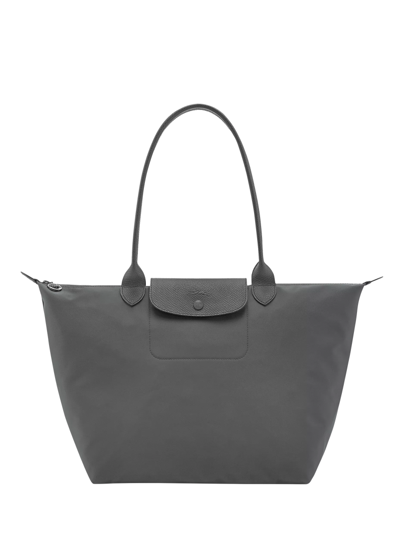 Longchamp Le Pliage One Large Shoulder Bag, Anthracite