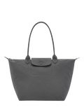 Longchamp Le Pliage One Large Shoulder Bag, Anthracite