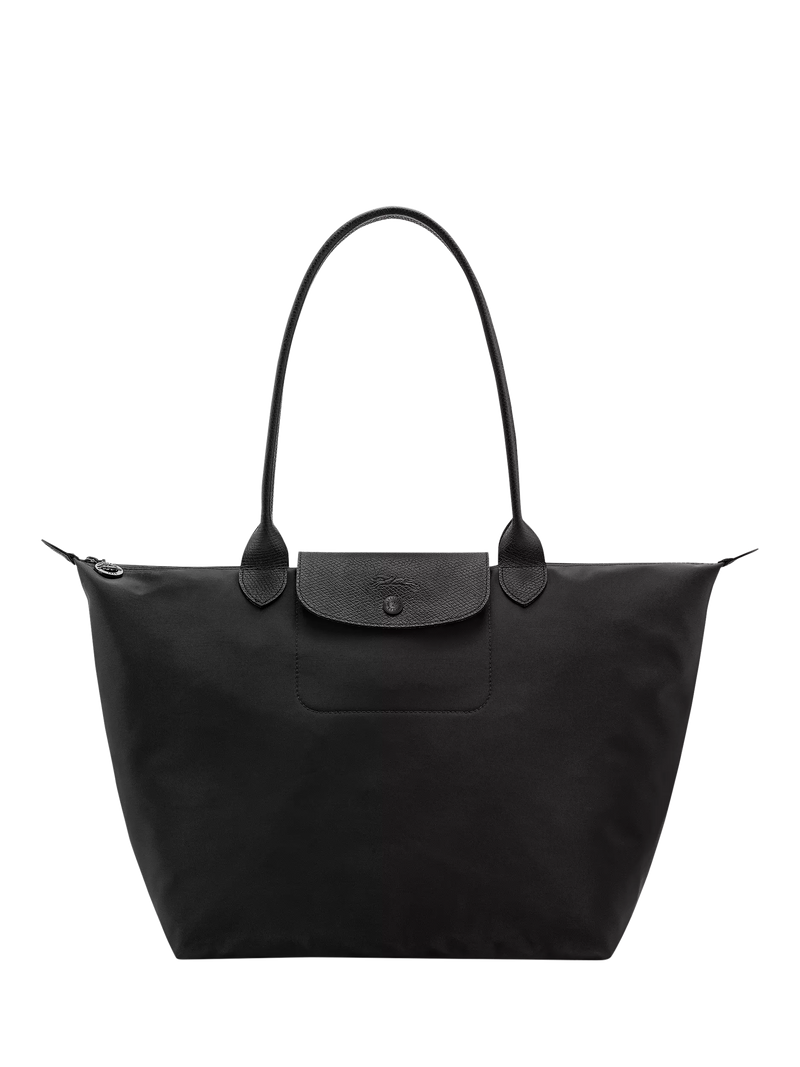 Longchamp Le Pliage One Large Shoulder Bag, Black