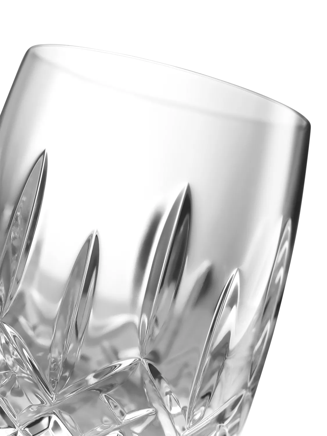 Waterford Lismore crystal whiskey tumblers set of 2 180ml, UK version