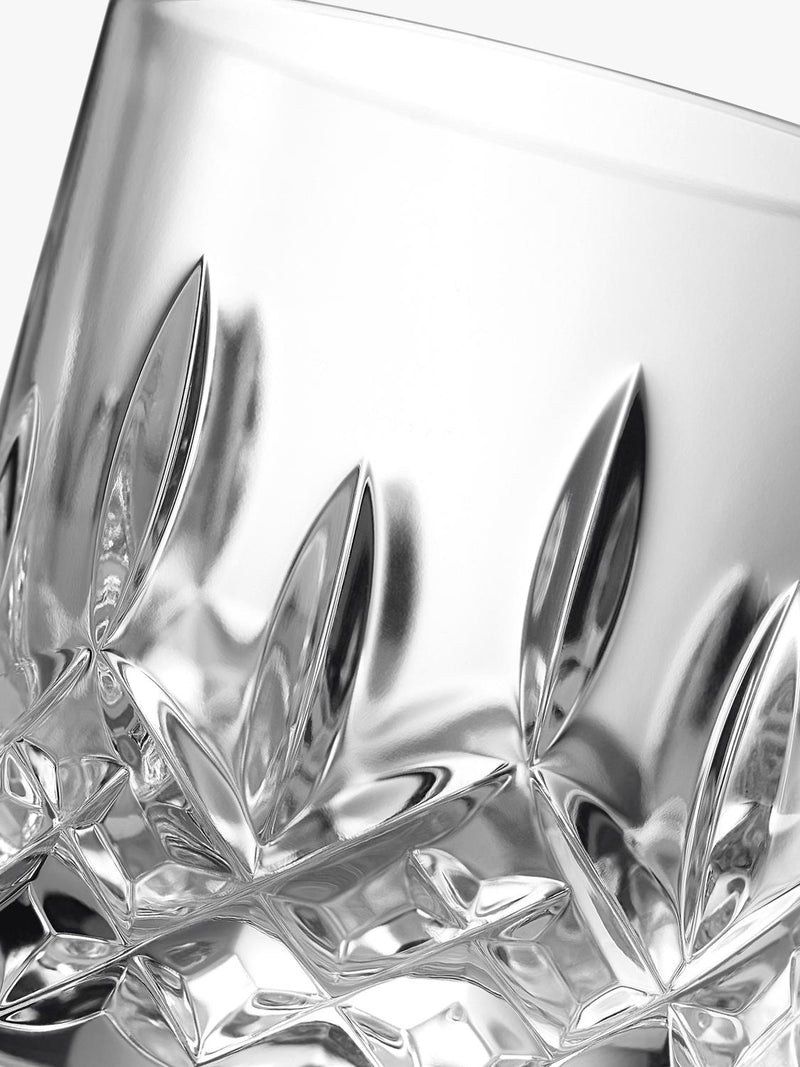 Waterford Lismore crystal whiskey tumbler set of 2 180ml - British product