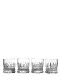Waterford Lismore diamond cut crystal tumblers 180ml set of 4 - British product