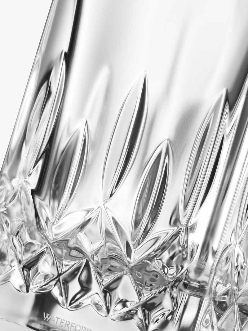 Waterford Lismore crystal decanter and tumbler gift set - British product