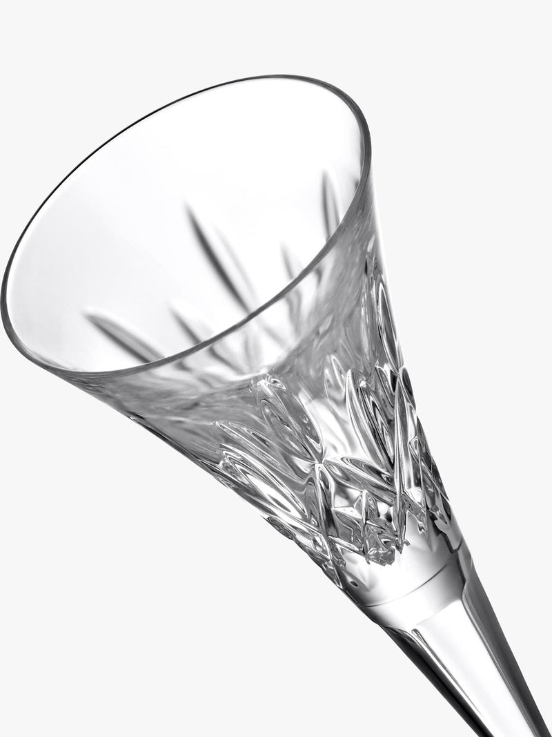 Waterford Lismore crystal champagne flutes set of 2 170ml - British product