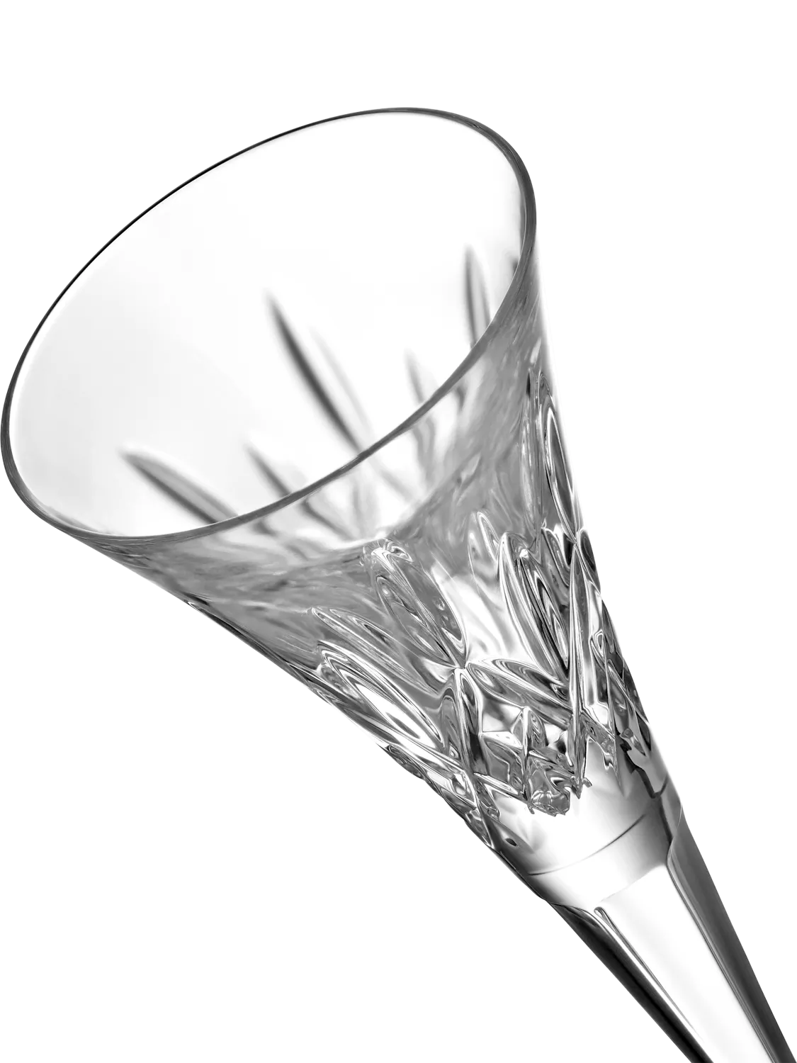 Waterford Lismore crystal champagne flutes set of 2 170ml - British product