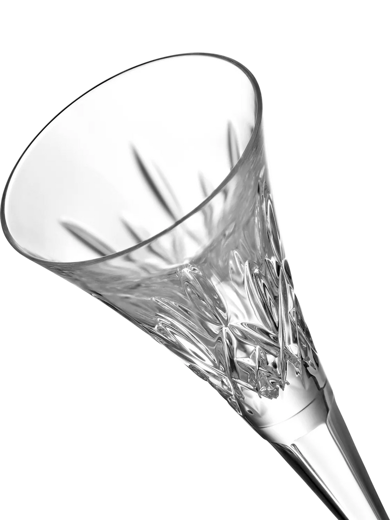 Waterford Lismore crystal champagne flutes set of 2 170ml - British product