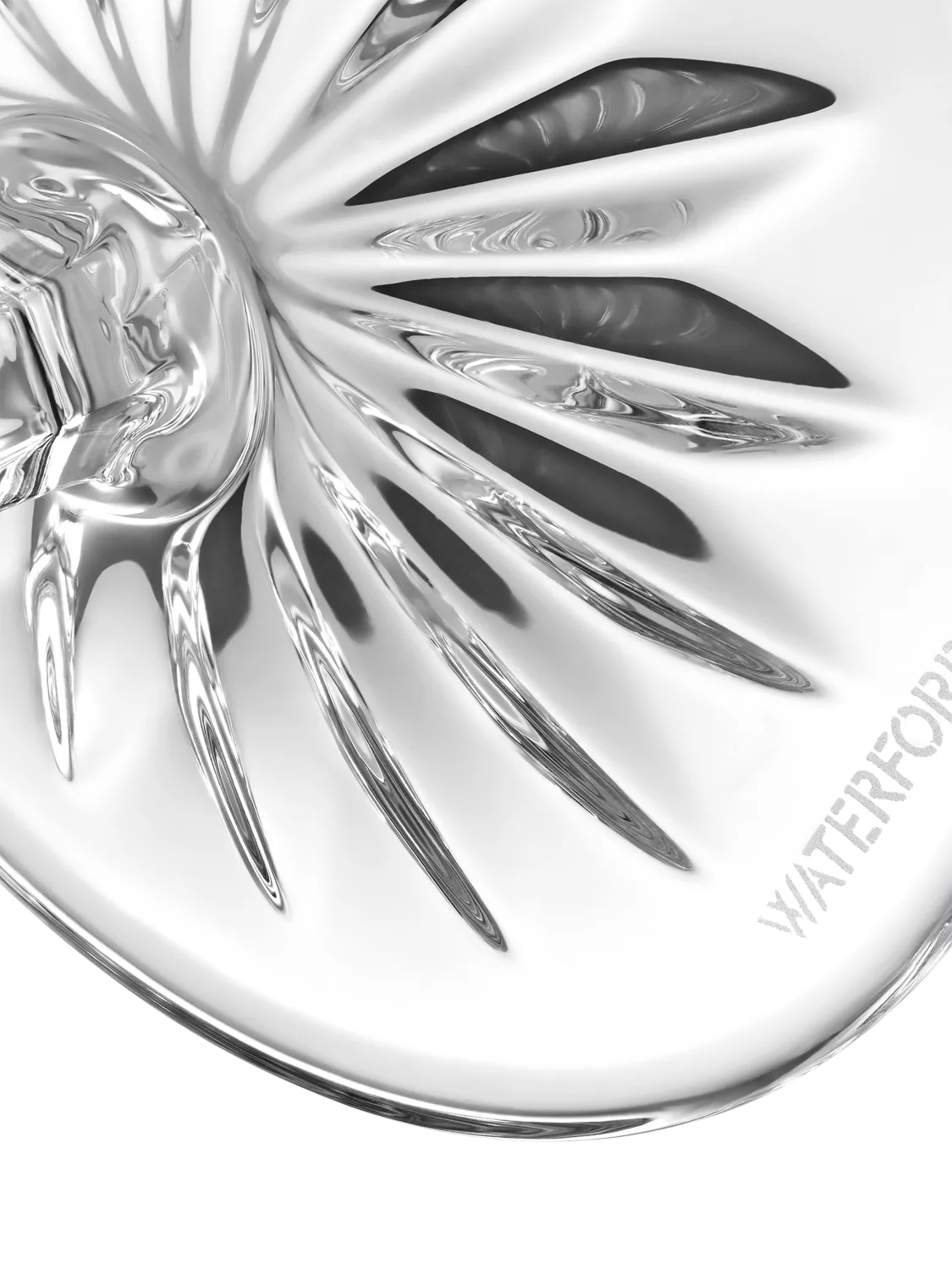 Waterford Lismore crystal champagne flutes set of 2 170ml - British product