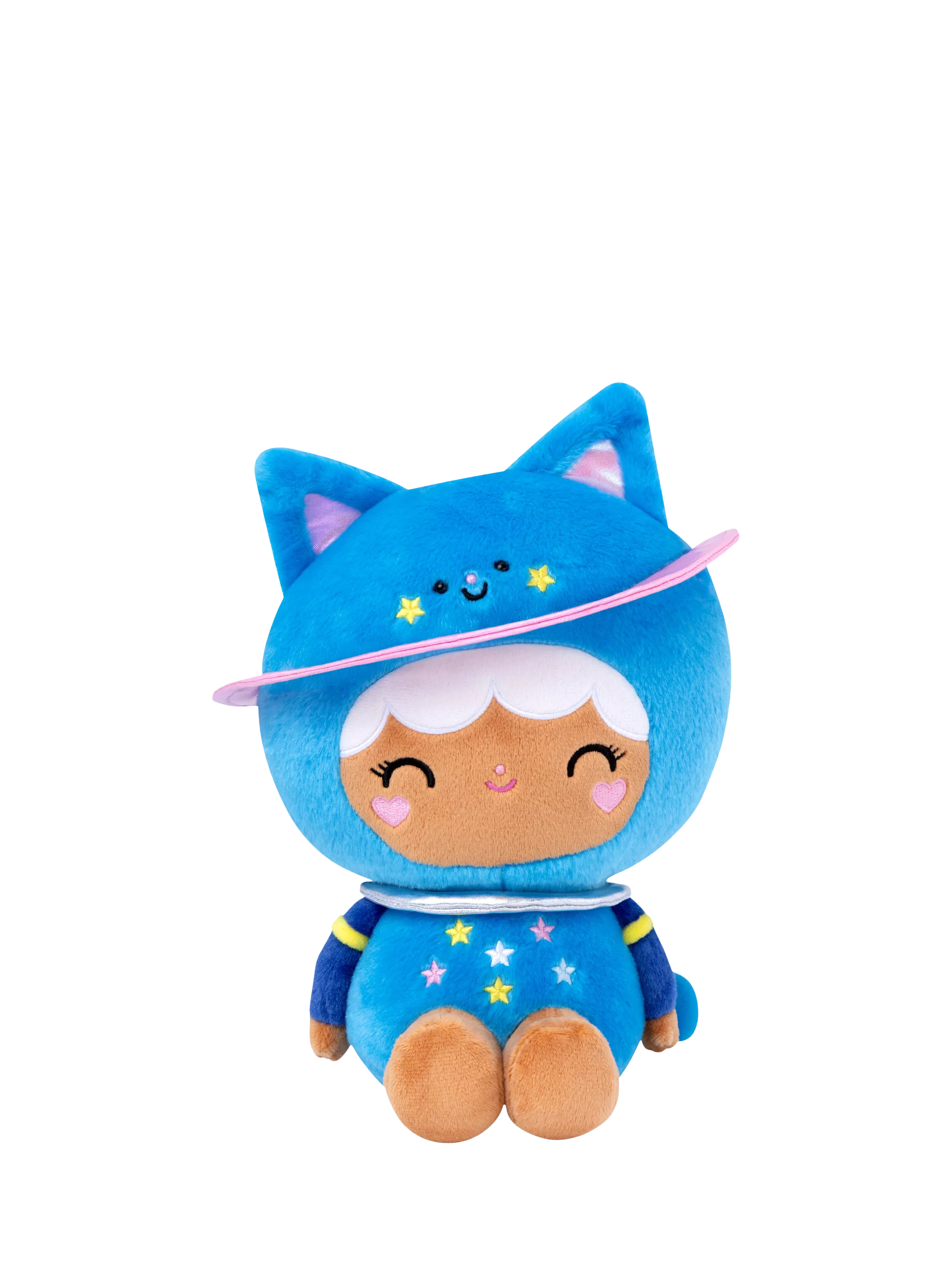 Momiji Cosmic Kitty plush toy 25cm blue, UK version