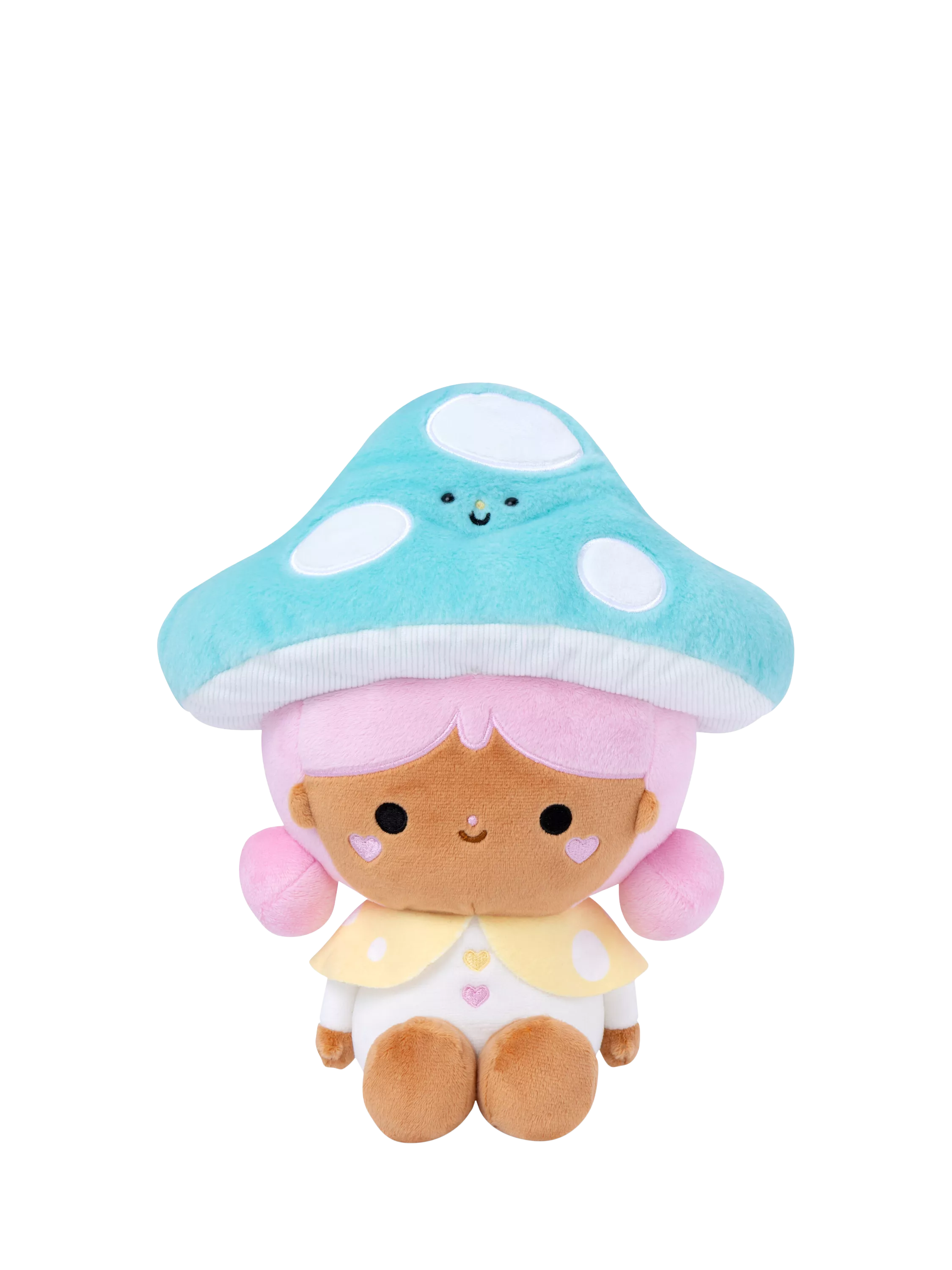 Momiji Skyla Boo plush soft toy with mushroom cap, UK version