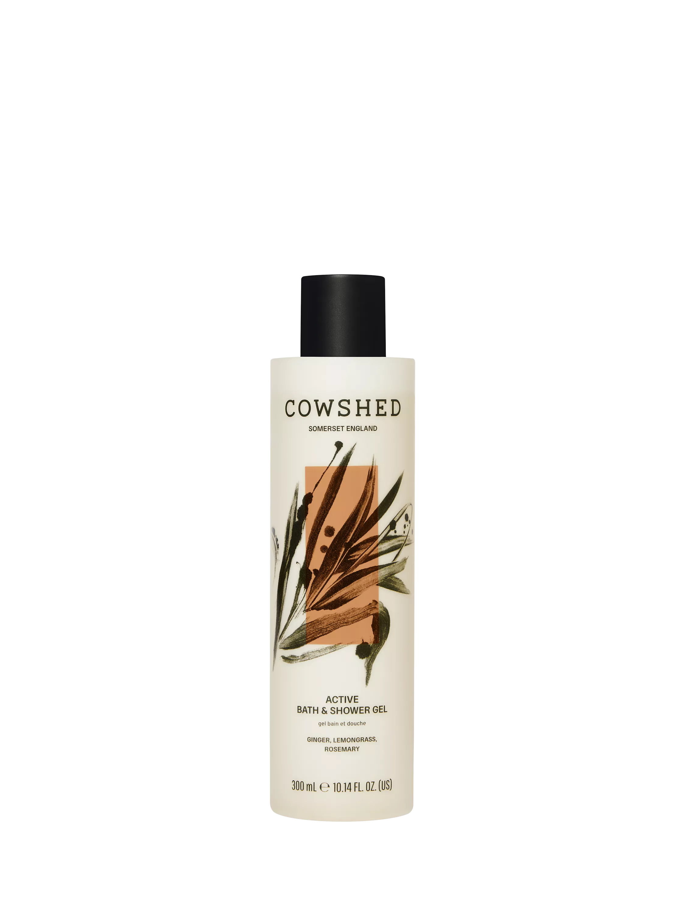 Cowshed Active Bath & Shower Gel 300ml, imported from the UK