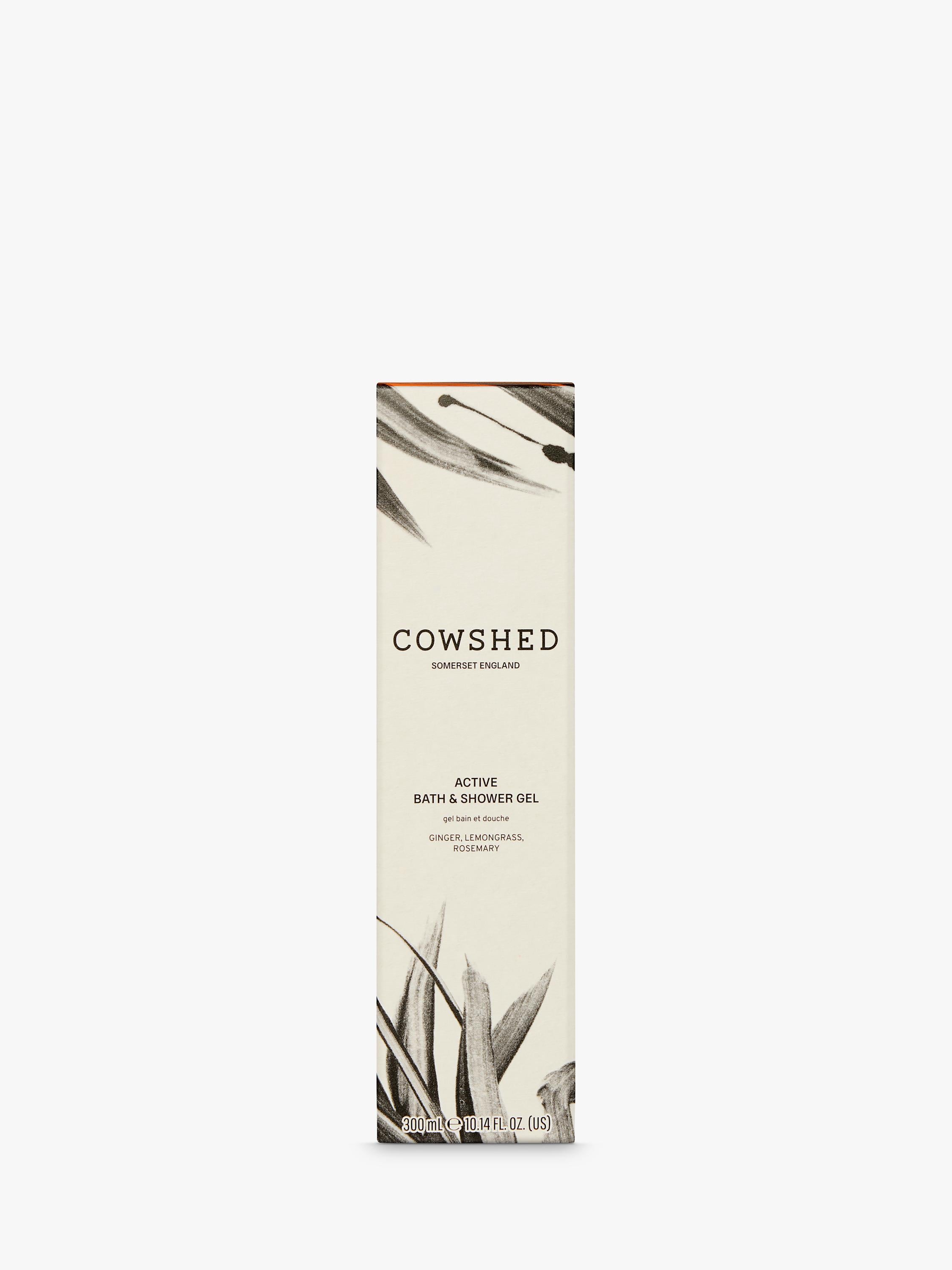 Cowshed Active Bath & Shower Gel 300ml, imported from the UK