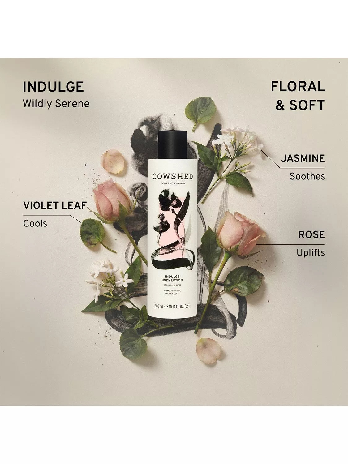 Cowshed Indulge body lotion 300ml, UK version