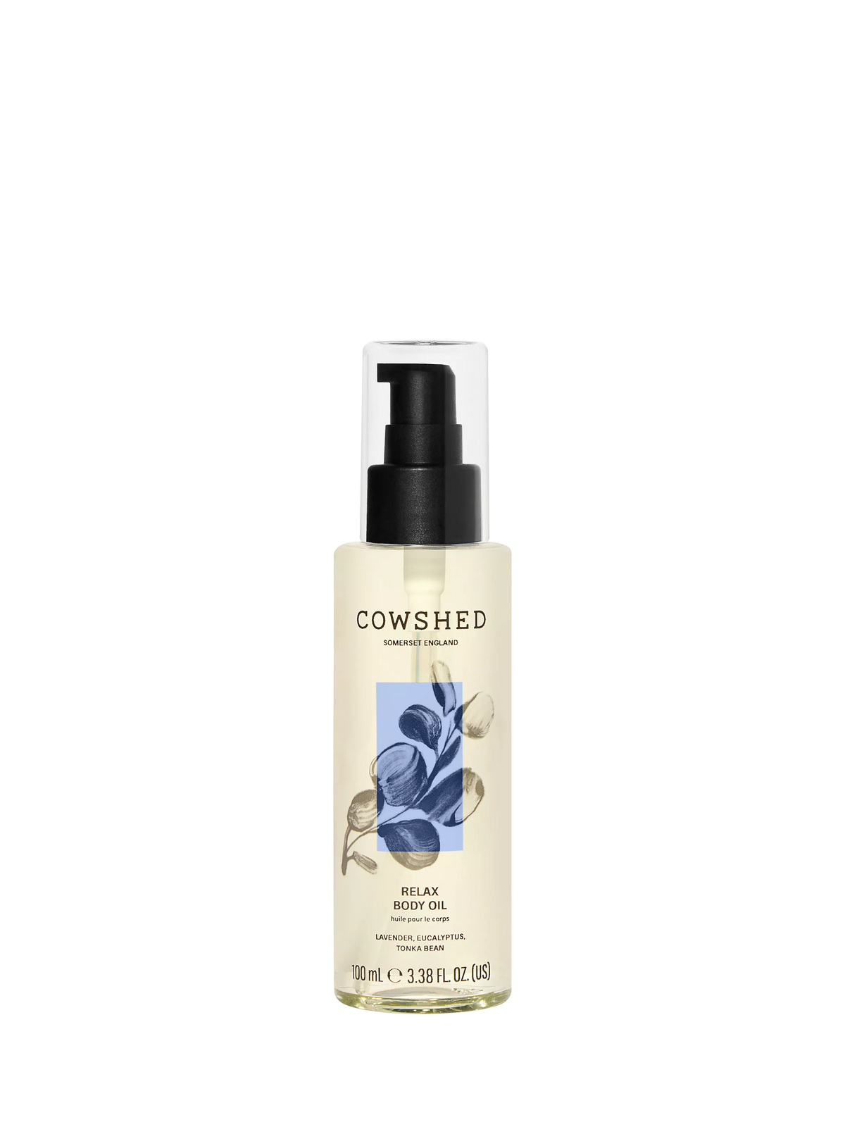 Cowshed Relax Body Oil 100ml, imported from the UK