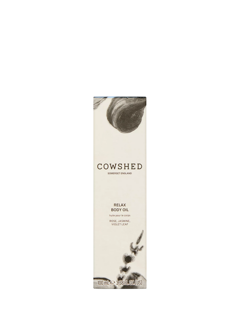 Cowshed Relax Body Oil 100ml, imported from the UK