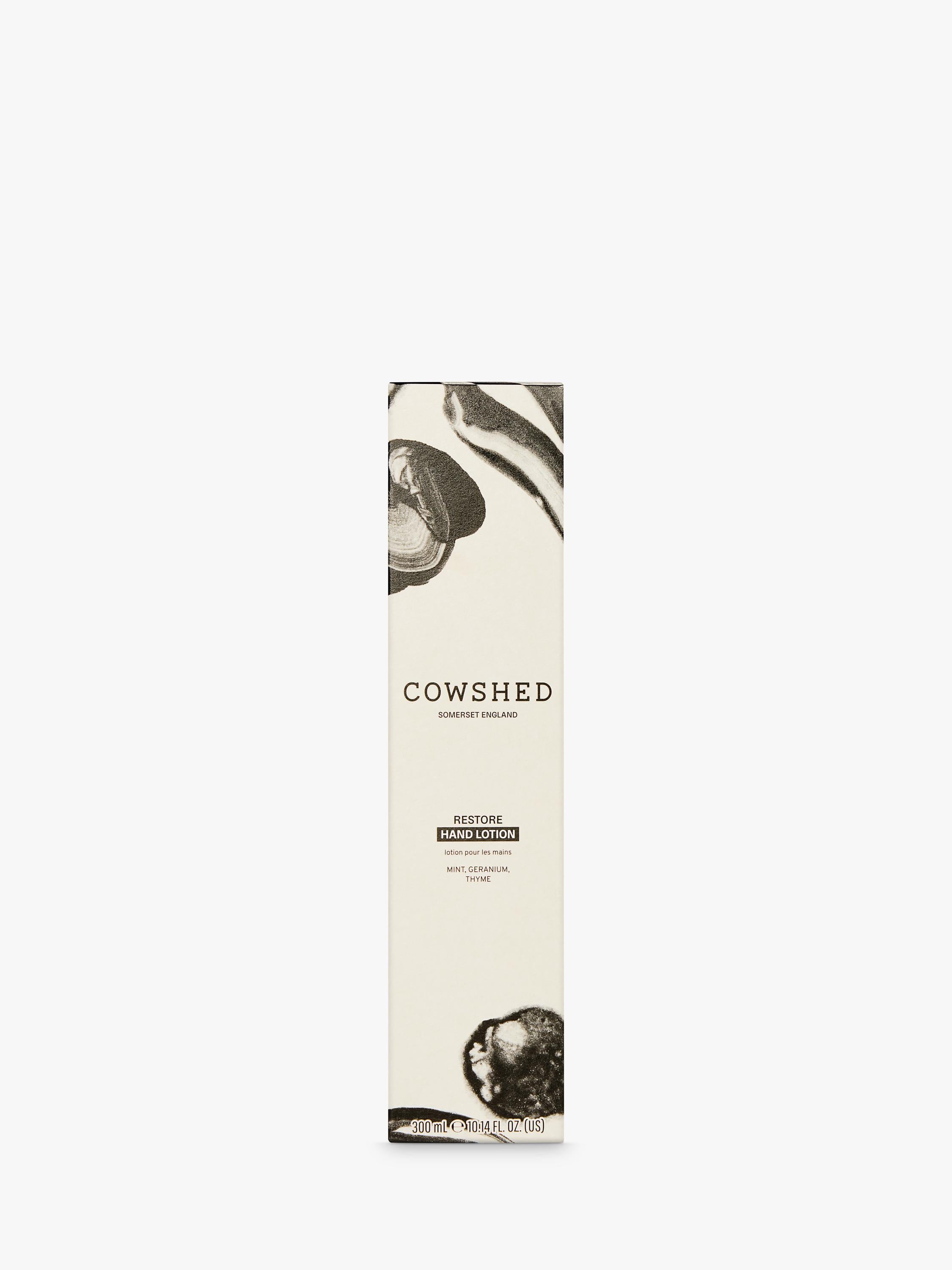Cowshed Restore hand lotion 300ml, imported from the UK